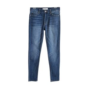 Kancan Estilo Mid Rise Medium Wash Ankle Skinny Jeans